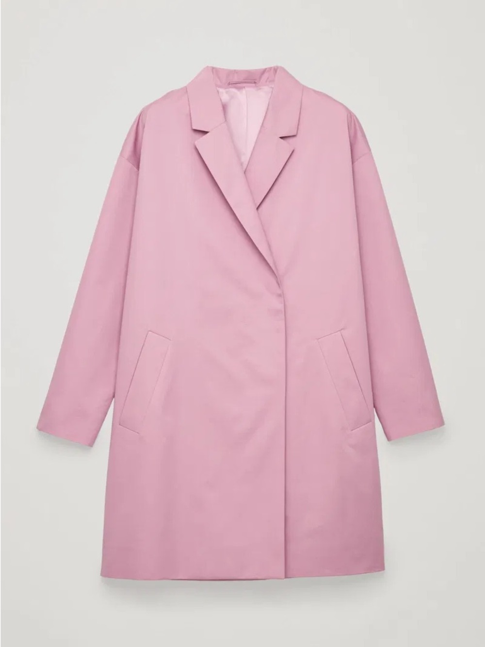 COS Oversized Blazer Style Lapel Trench Coat